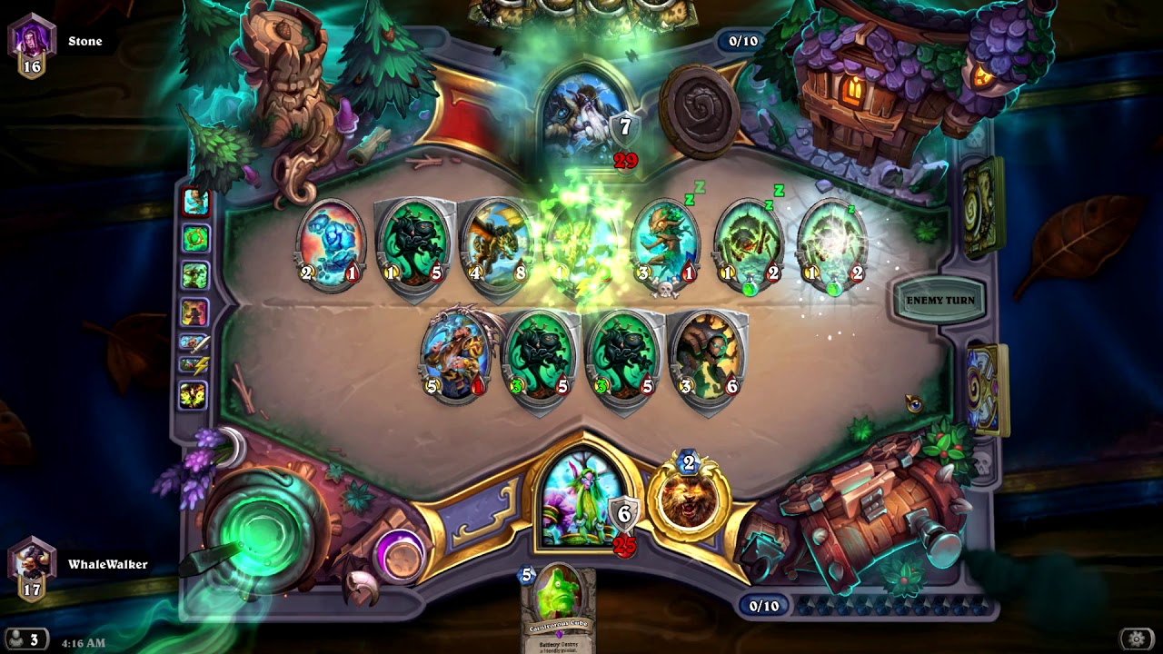 Иллюстрация на тему Таунт Друид Проекта Бумного Дня: гайд по колоде в Hearthstone