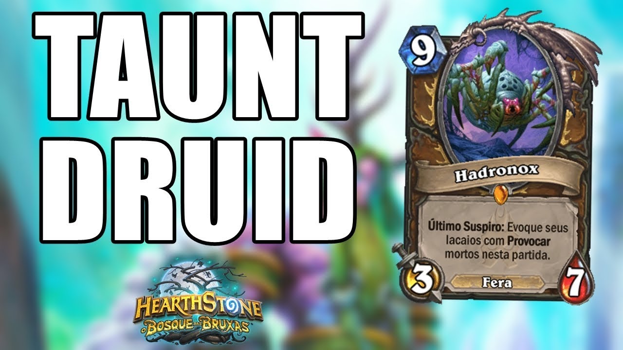 Иллюстрация на тему Таунт Друид Проекта Бумного Дня: гайд по колоде в Hearthstone